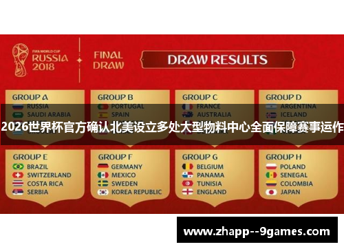 2026世界杯官方确认北美设立多处大型物料中心全面保障赛事运作